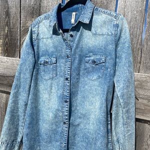 Women’s denim tunic